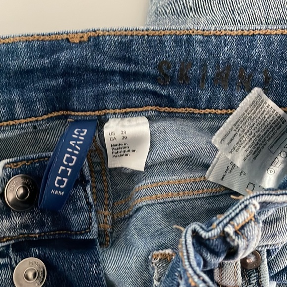 29 Divided H&M Men’s Skinny Jeans - Picture 2 of 8